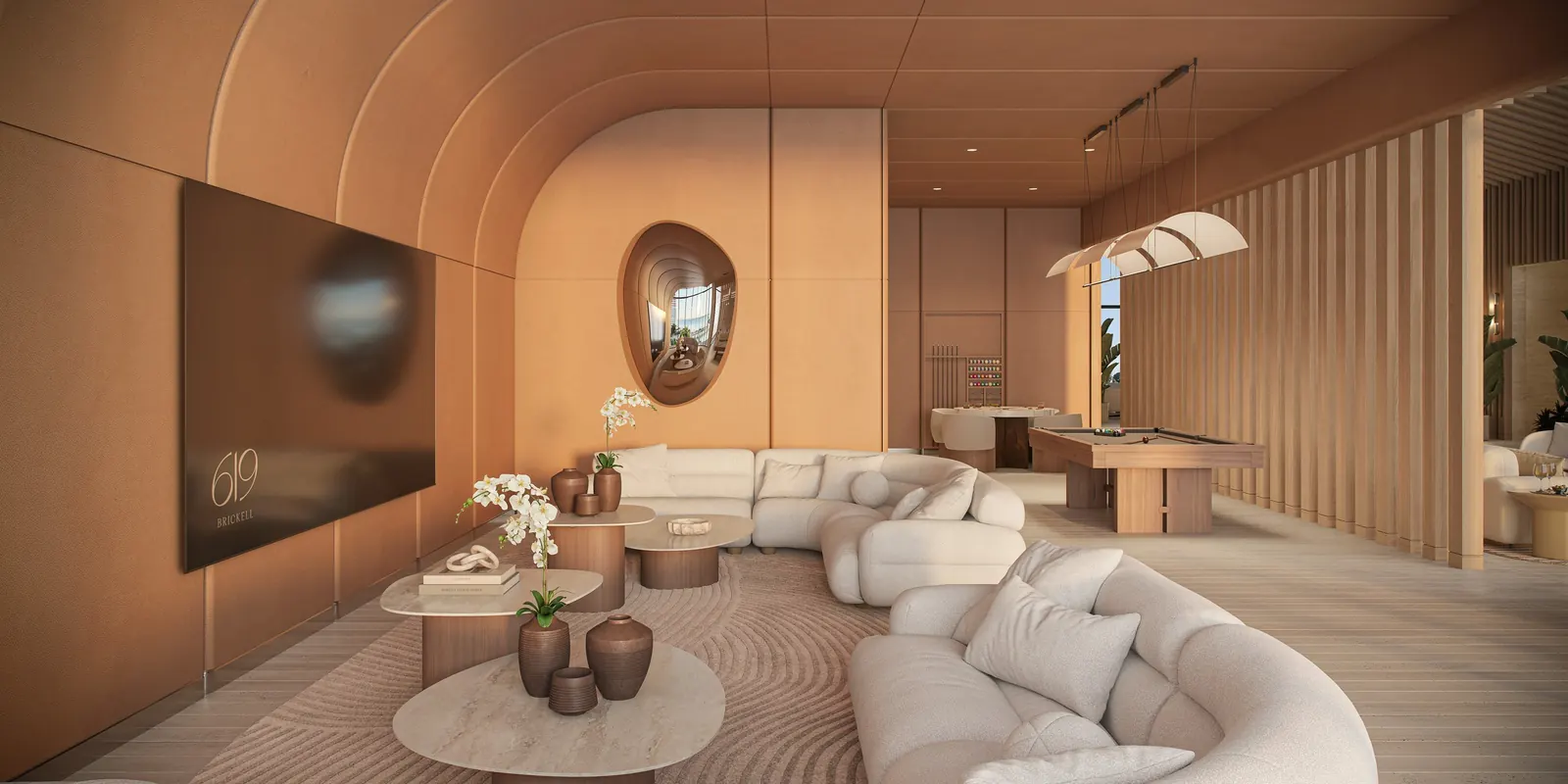 619 Brickell by Nobu · Foster + Partners &mdash; Sala de cine