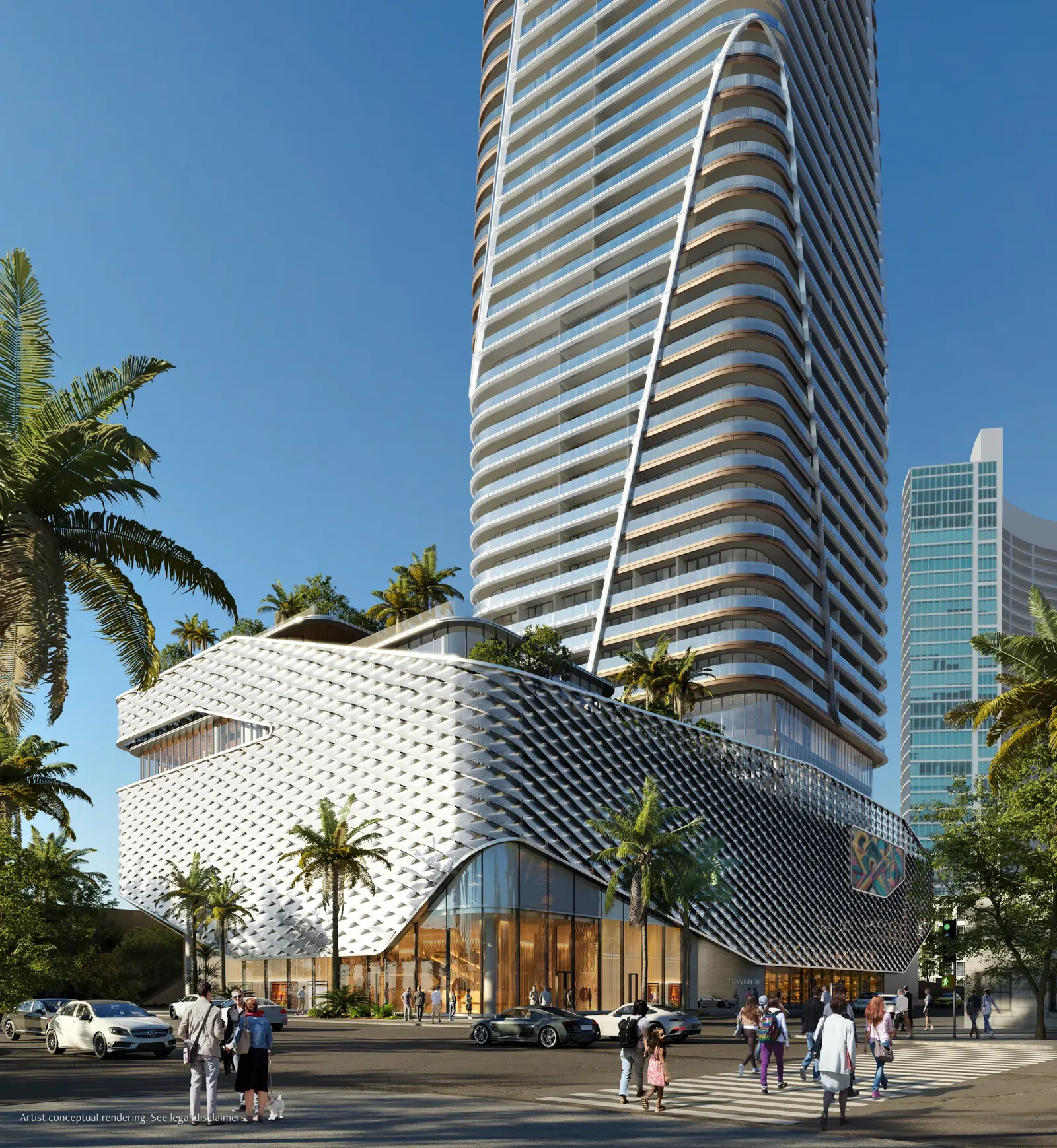Torre Anantara Residences Miami sobre la Bahía de Biscayne