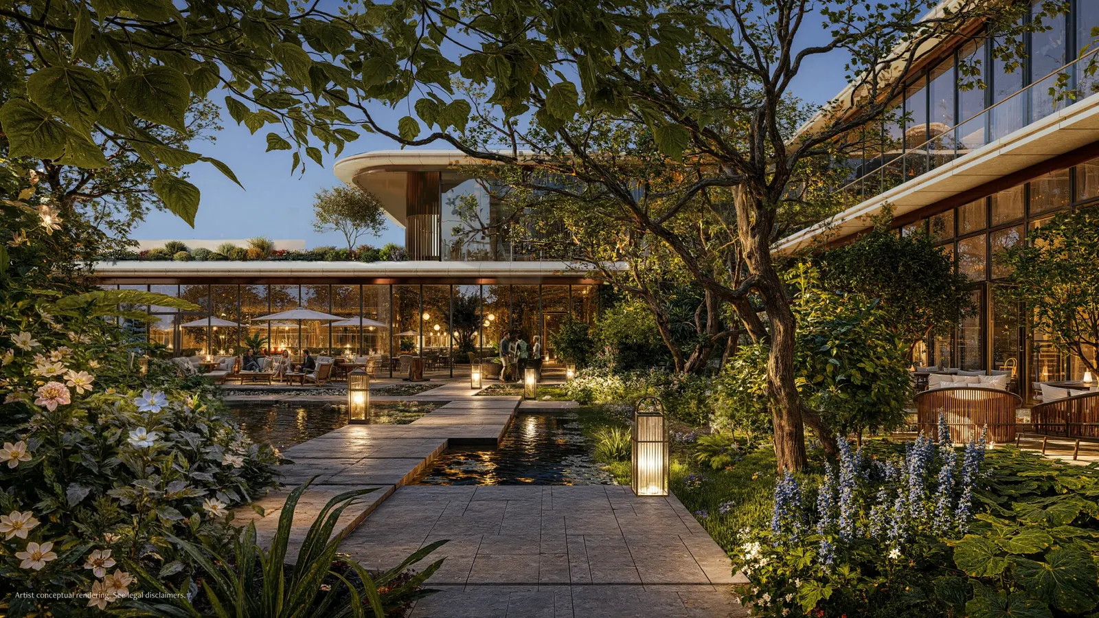 Jardines de noche