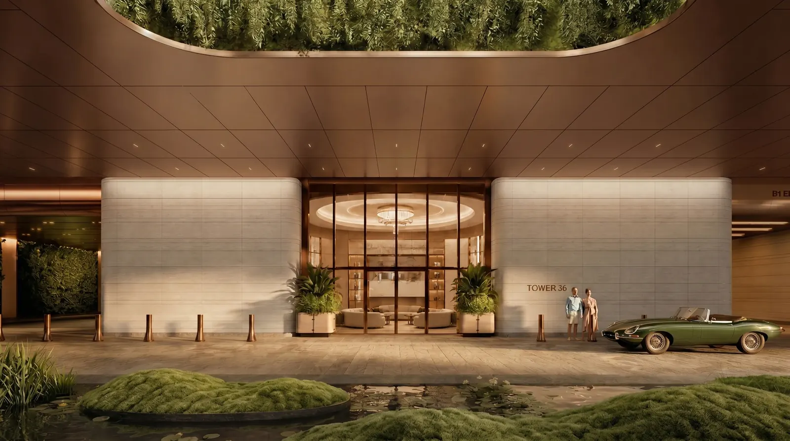 Llegada residencial