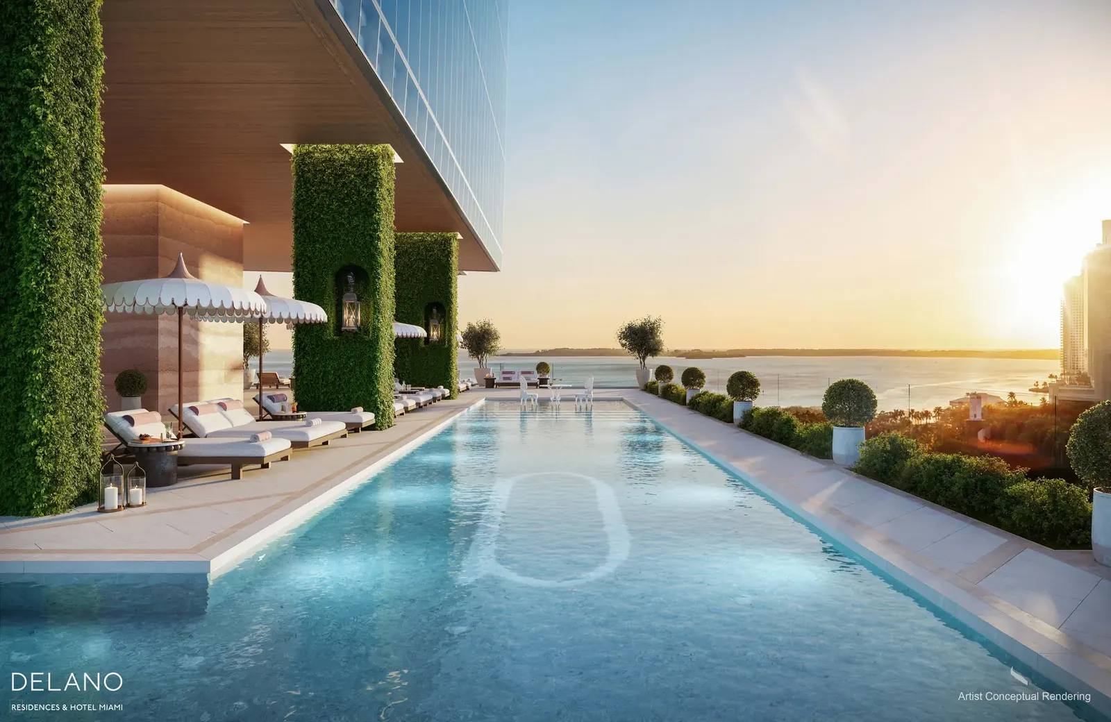 Delano Downtown Miami panoramic
