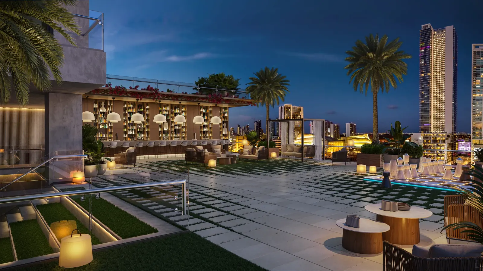 E11EVEN Club Residences Beyond &mdash; Upper deck