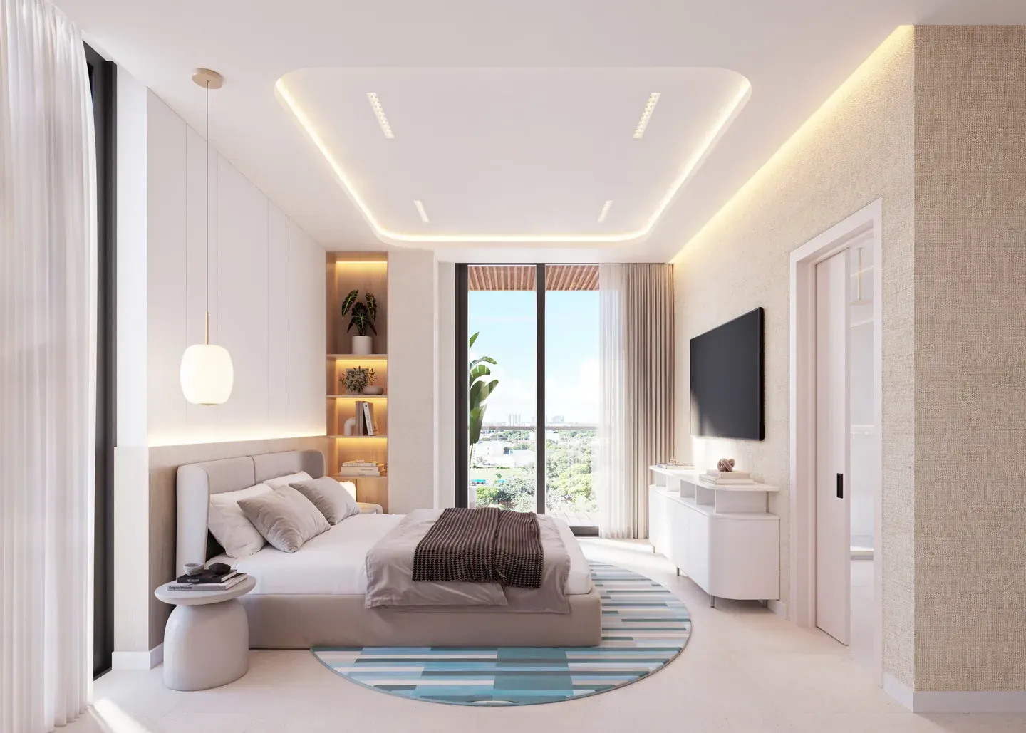 EDEN at Aventura &mdash; Primary bedroom