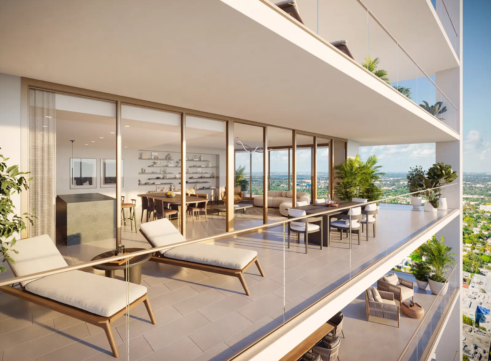 Jean-Georges Miami Tropic Residences &mdash; Terraza
