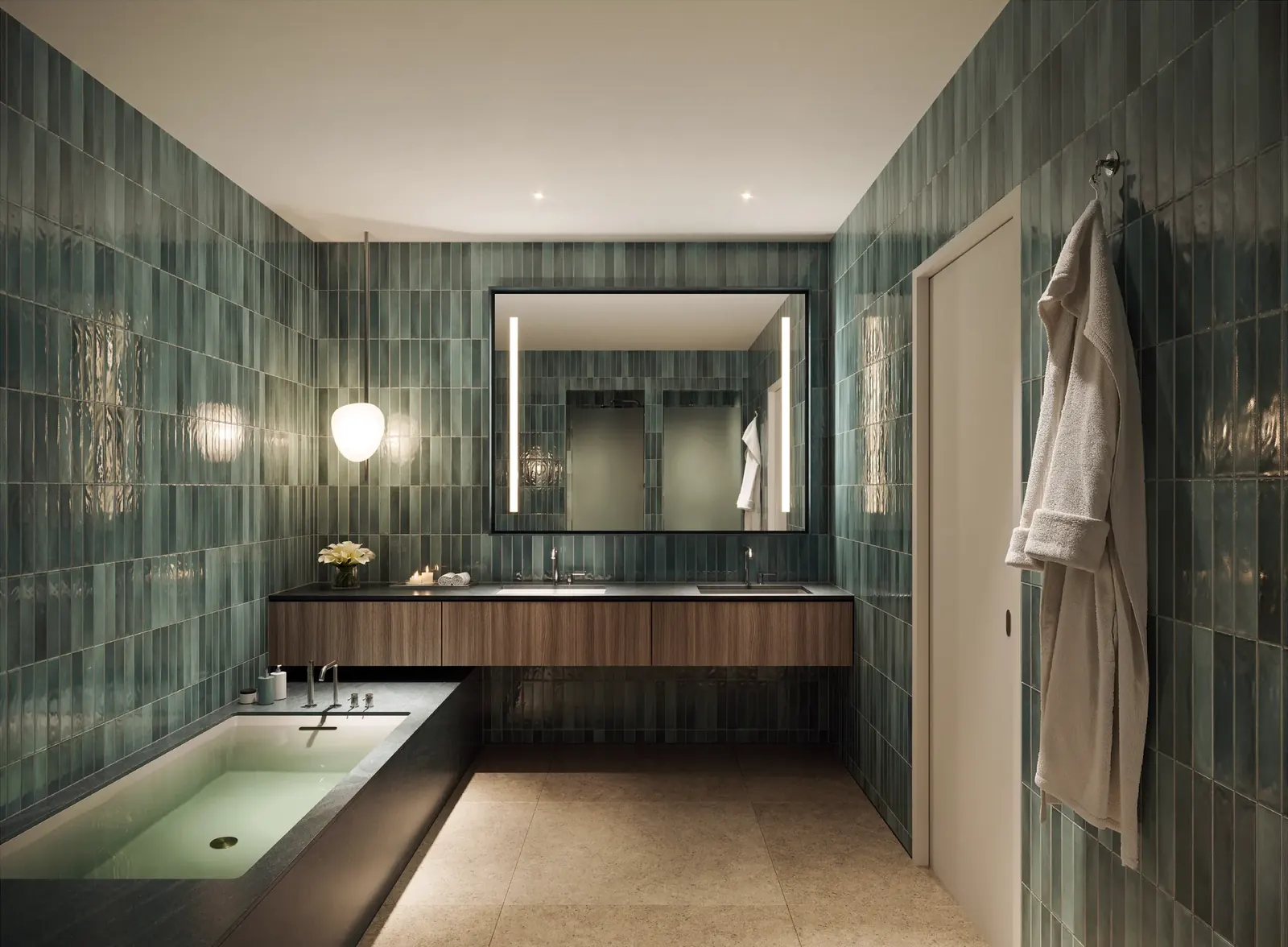 Jean-Georges Miami Tropic Residences &mdash; Baño principal