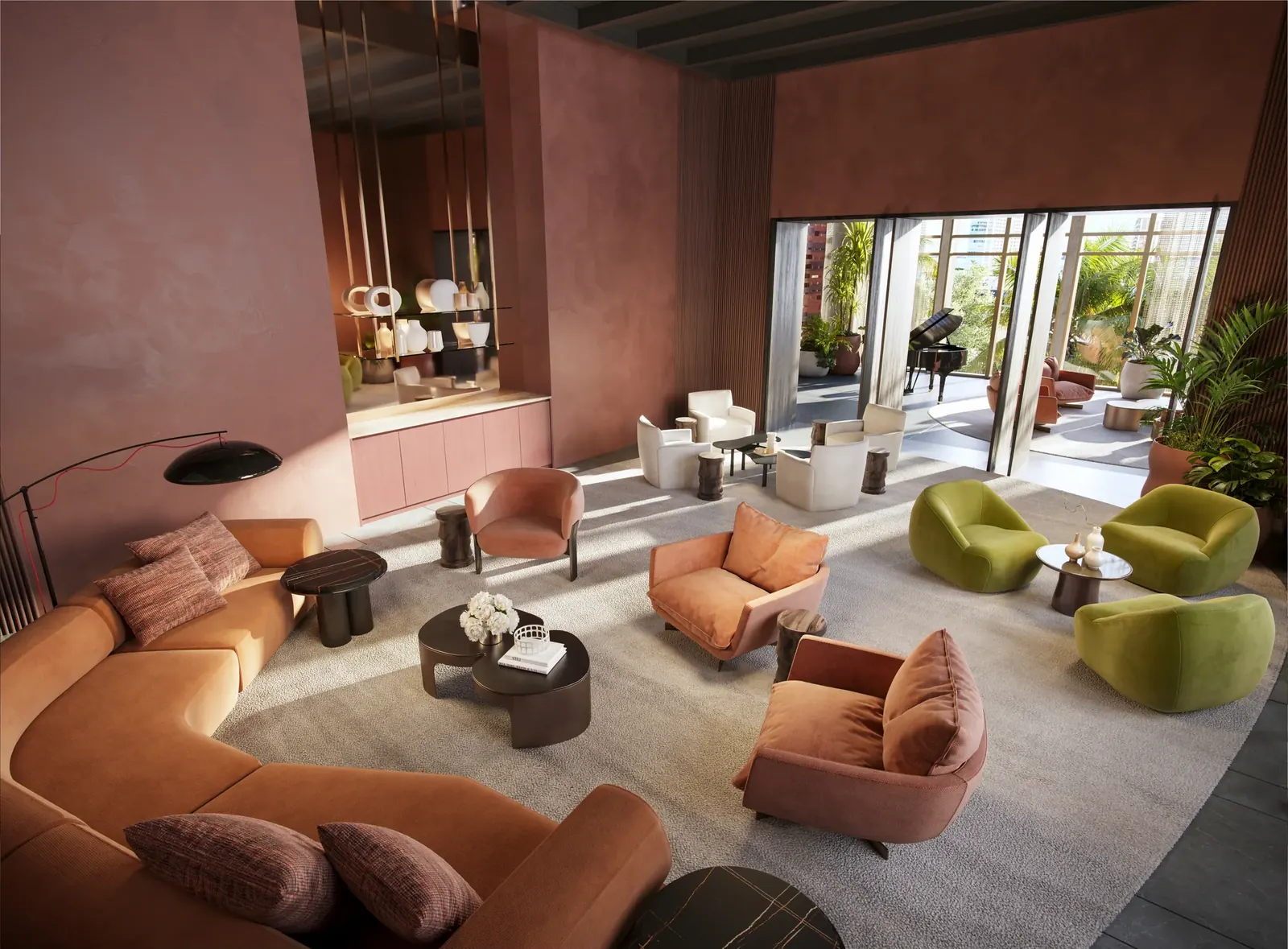 Jean-Georges Miami Tropic Residences &mdash; Bar lounge