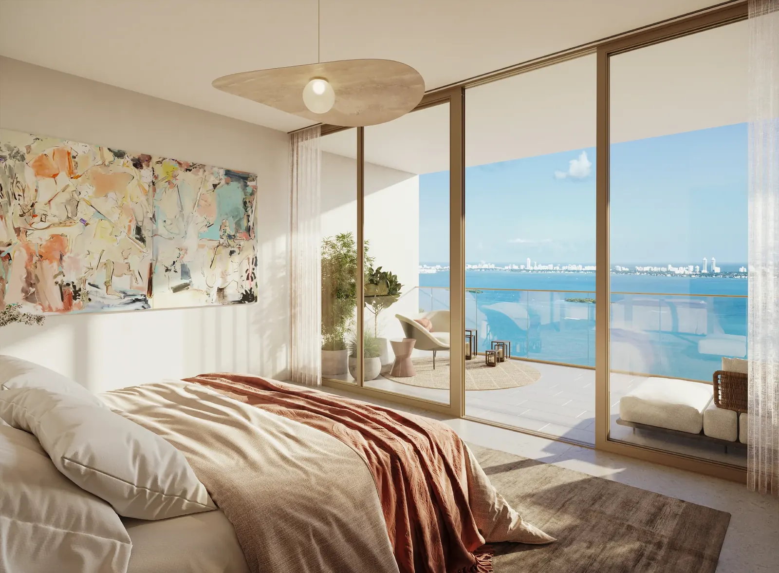 Jean-Georges Miami Tropic Residences &mdash; Dormitorio principal