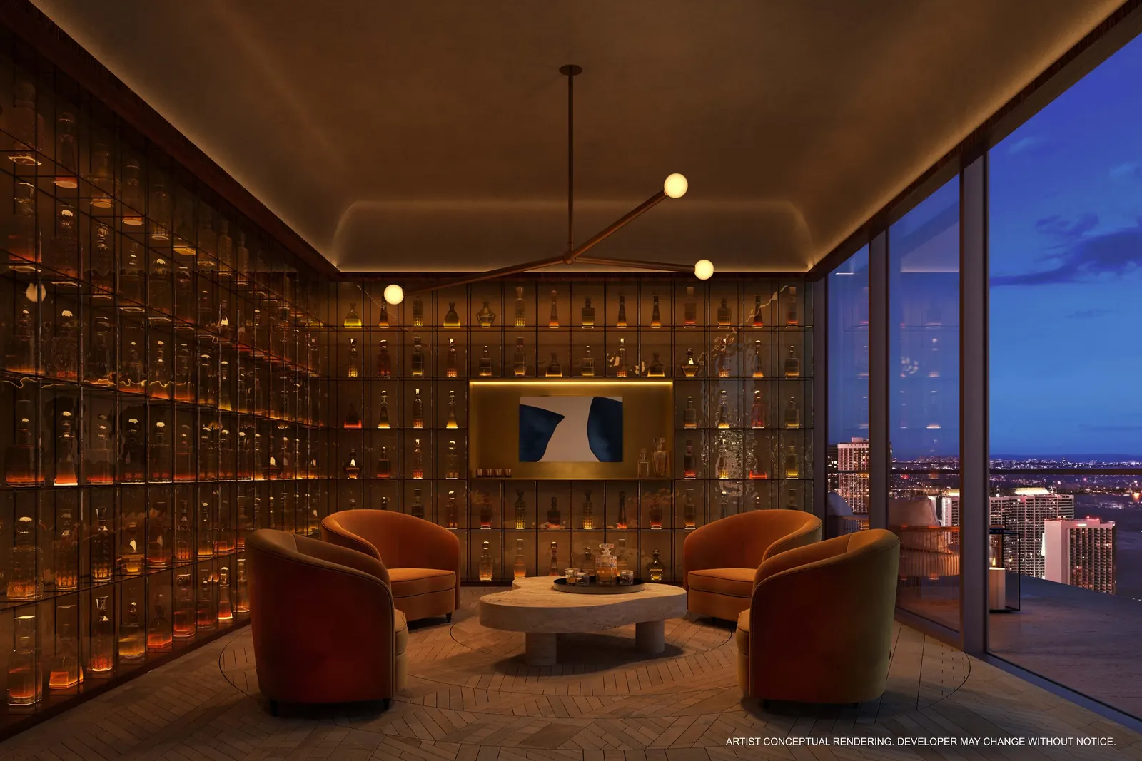 JEM Private Residences &mdash; Sala de licores