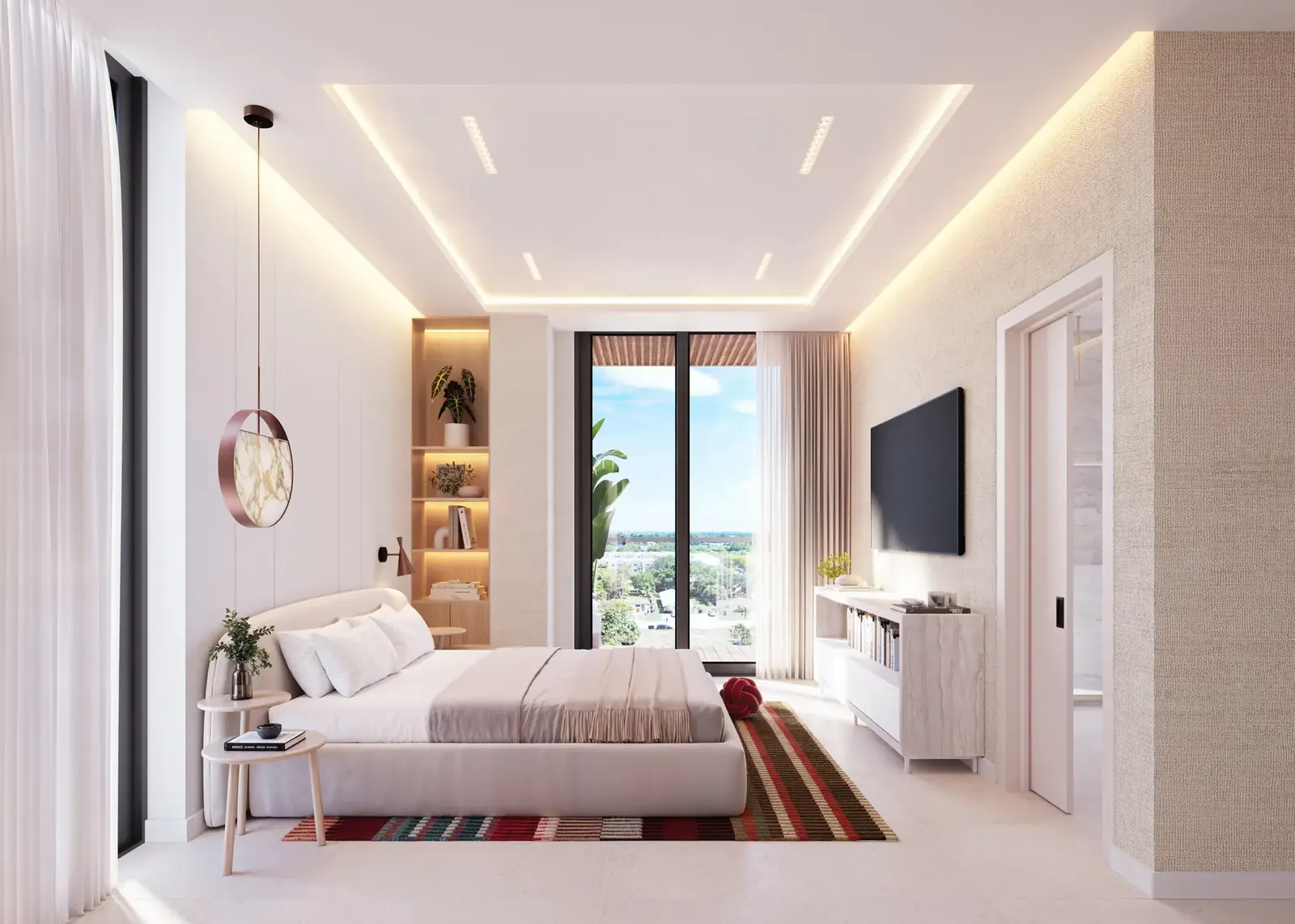 LEV at Aventura &mdash; Primary bedroom