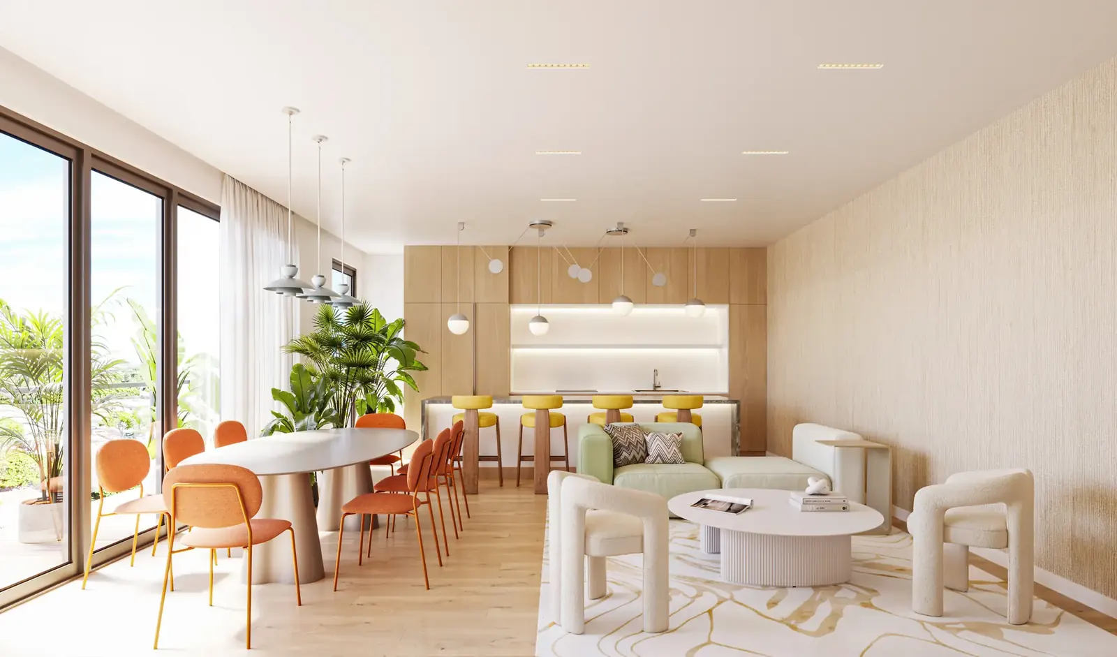 LEV at Aventura &mdash; Party room