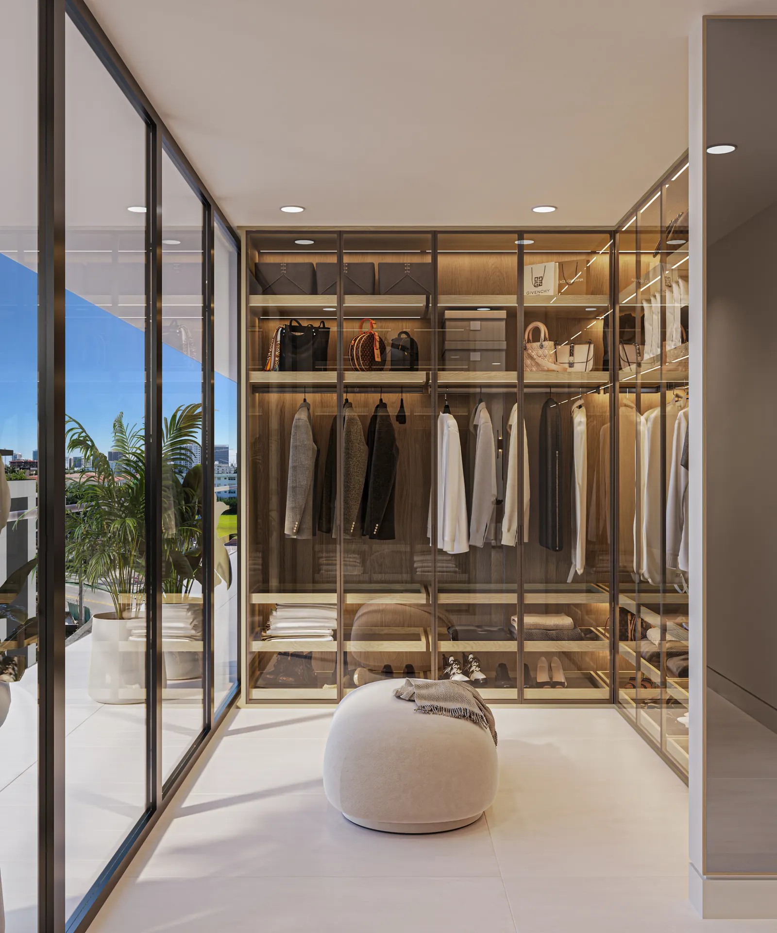 ola Bay Harbor &mdash; Walk-in closet · Penthouse 501