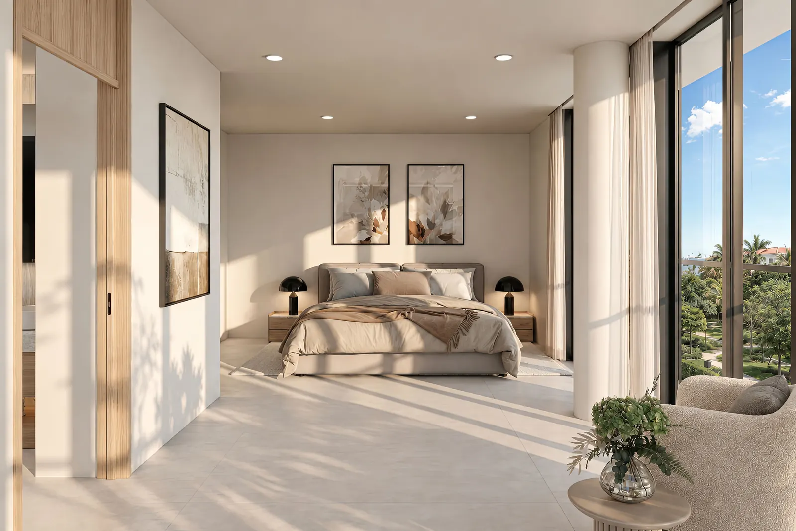 ola Bay Harbor &mdash; Primary bedroom · Residence 301