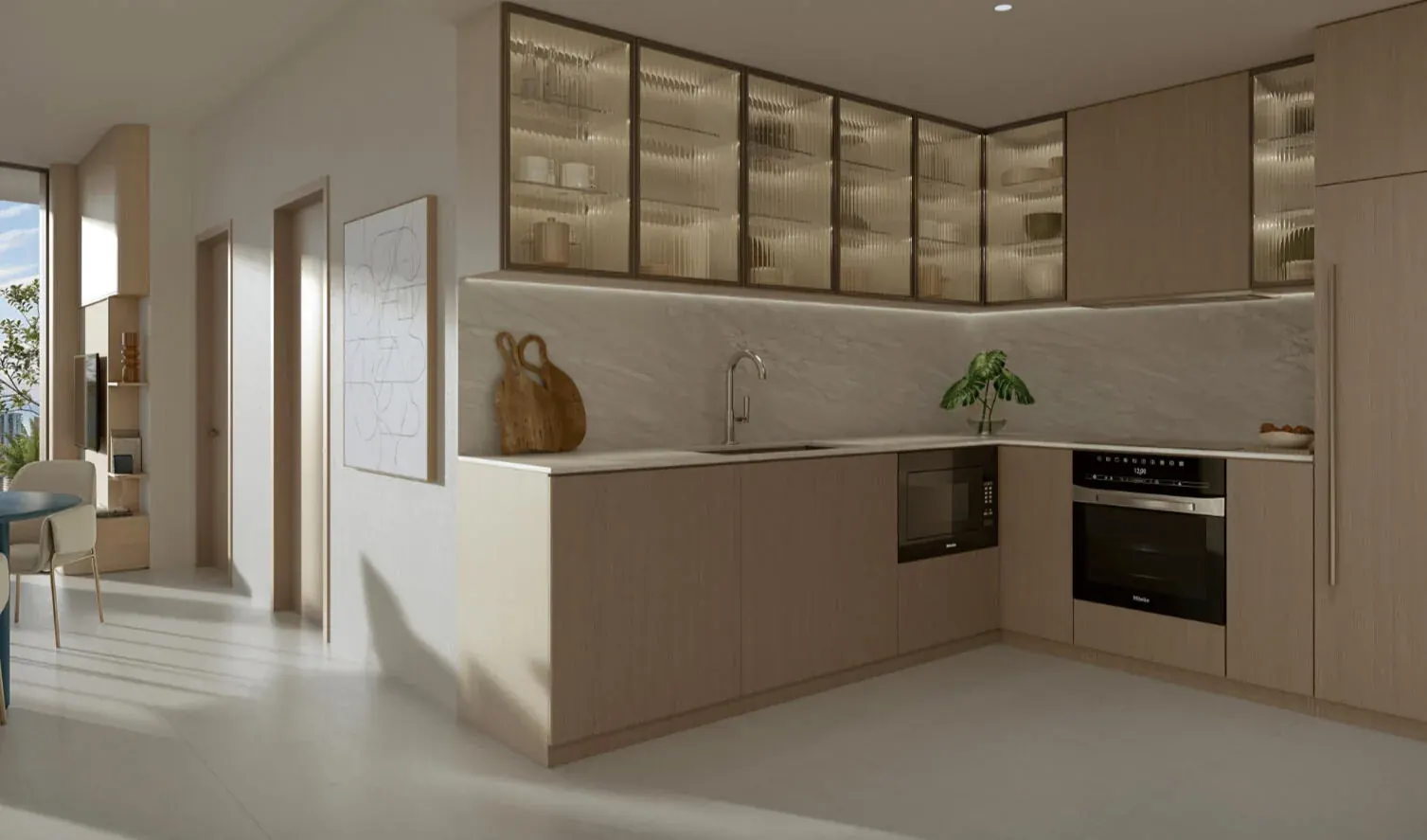 Cocina Italkraft con electrodomésticos Miele