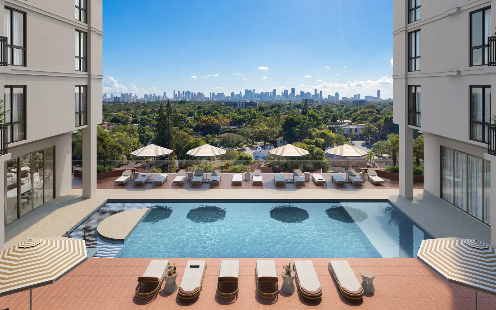 Seventeen Gables pool deck