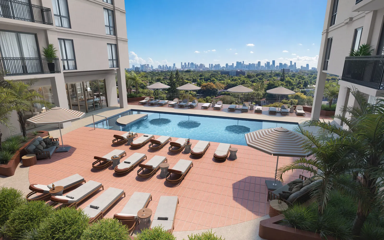 Seventeen Gables — Piscina