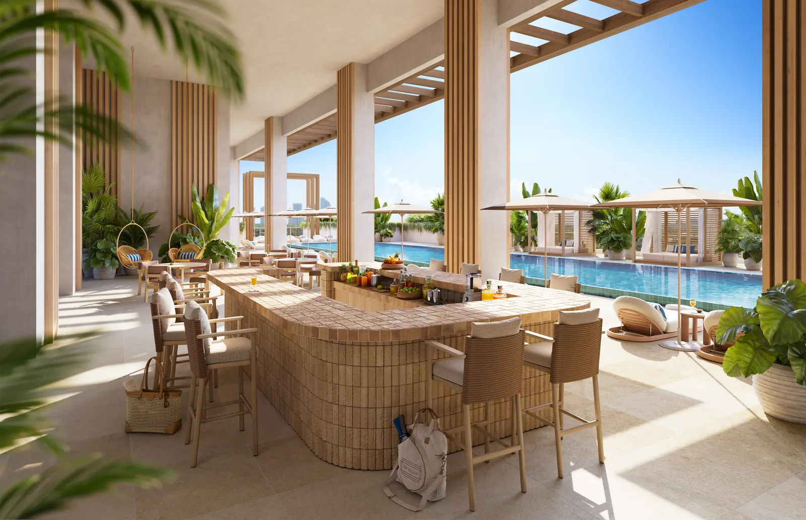 The William Residences &mdash; Outdoor bar