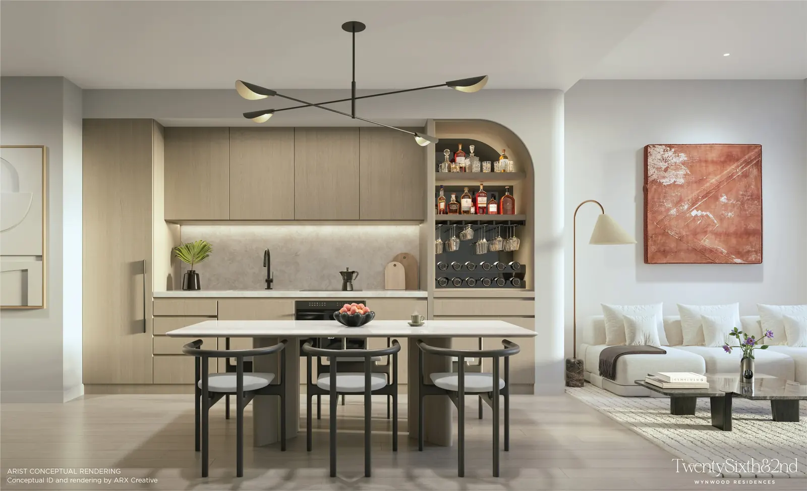 Twenty Sixth & 2nd Wynwood Residences &mdash; Cocina
