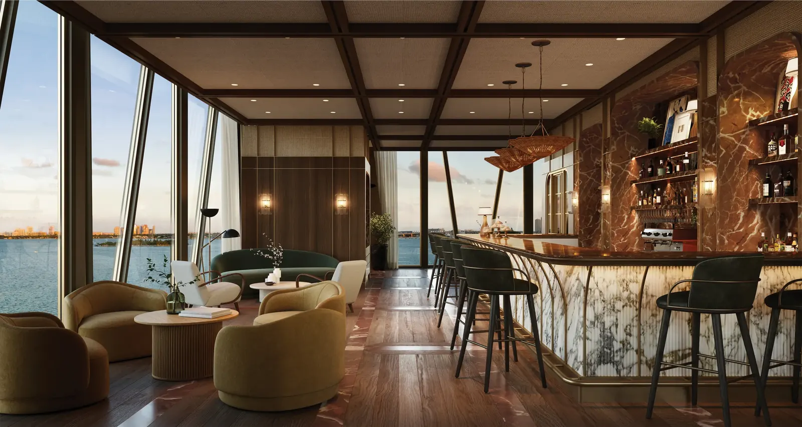 Villa Miami Residences &mdash; Gran salón
