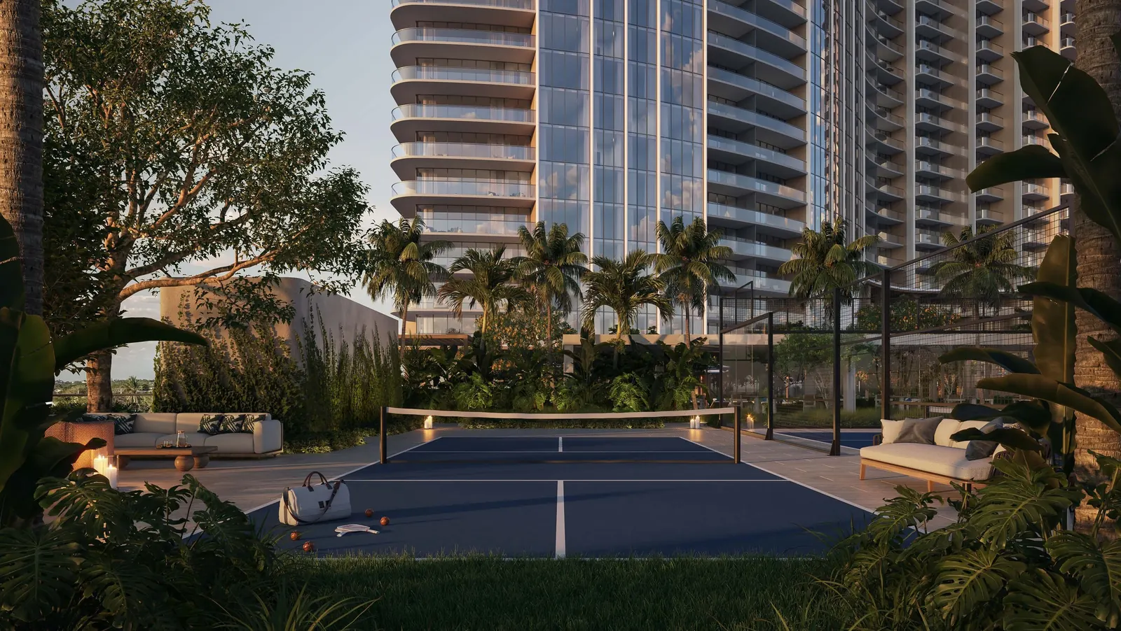 W Pompano Beach Hotel & Residences &mdash; Pistas de pádel