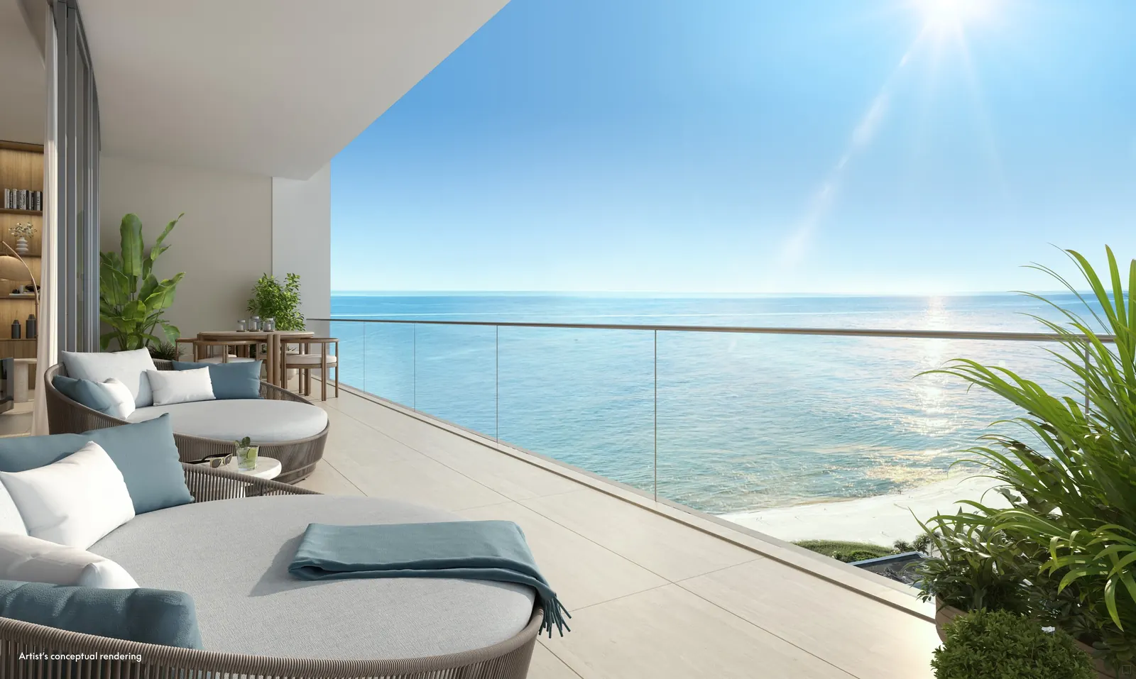 W Pompano Beach Hotel & Residences &mdash; Balcón