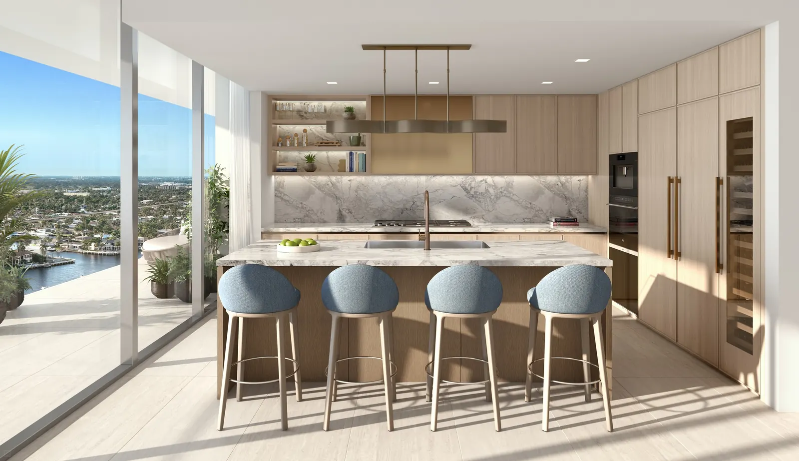 W Pompano Beach Hotel & Residences &mdash; Cocina de las Residences