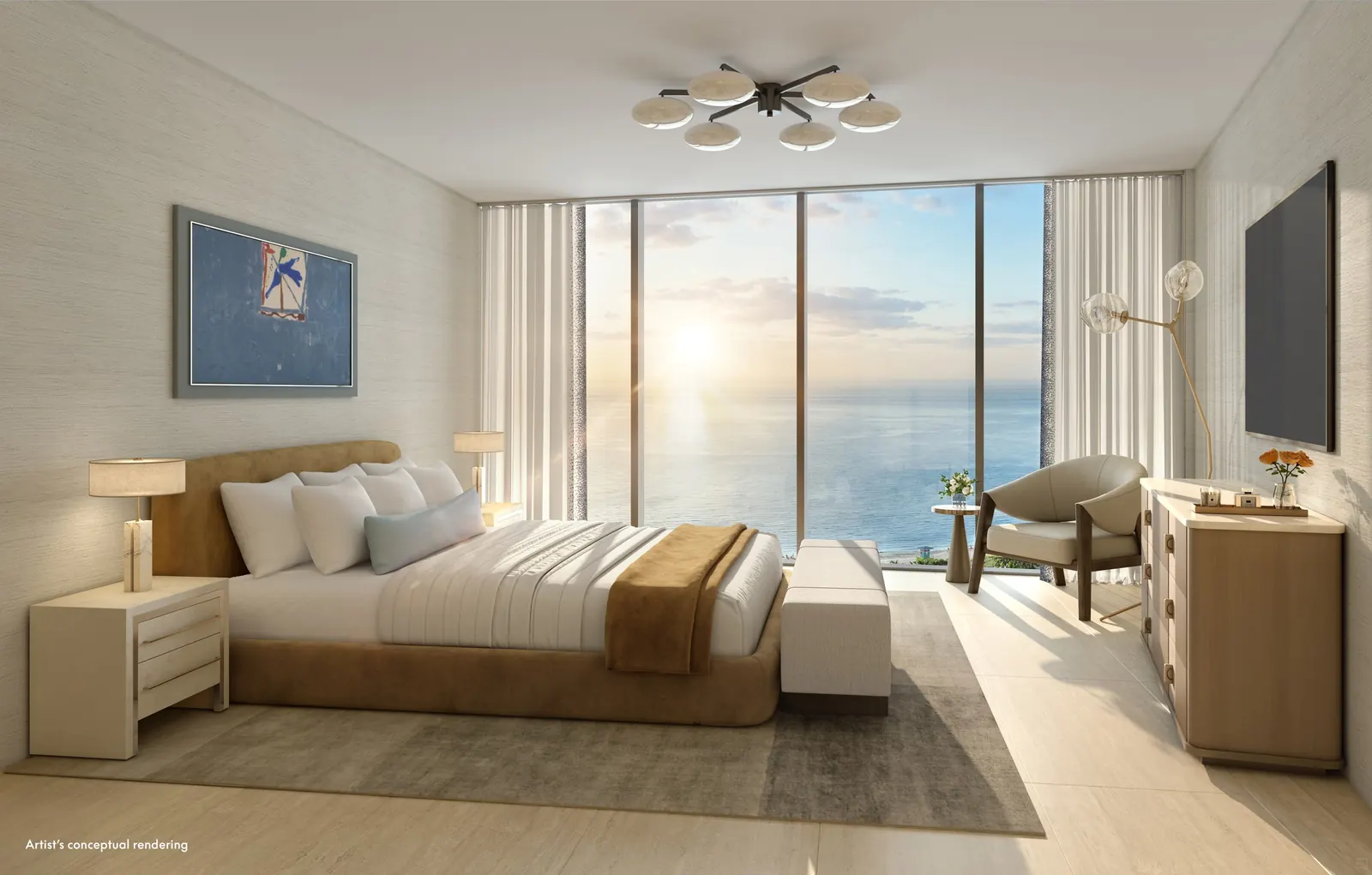 W Pompano Beach Hotel & Residences &mdash; Dormitorio principal